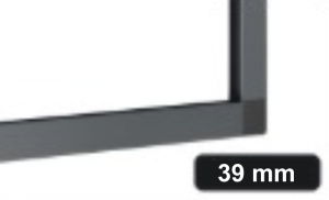 Seuil en aluminium 39 mm