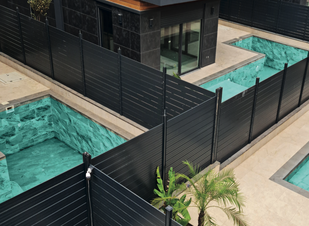 Systèmes de clôtures en aluminium Baufit — photo 2