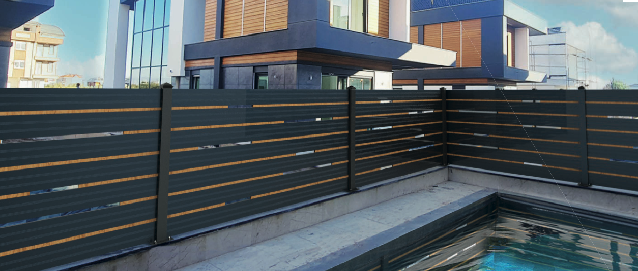 Systèmes de clôtures en aluminium Baufit — photo 3