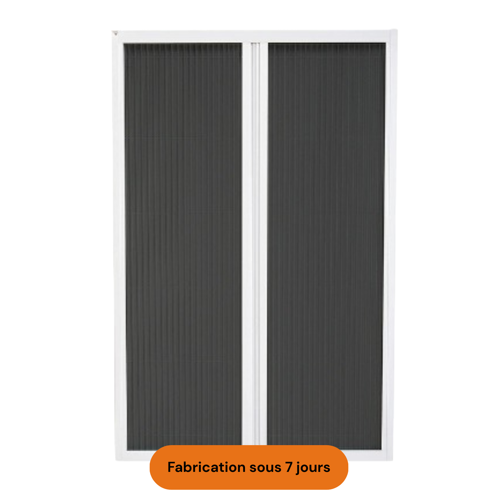 Moustiquaires double vantaux