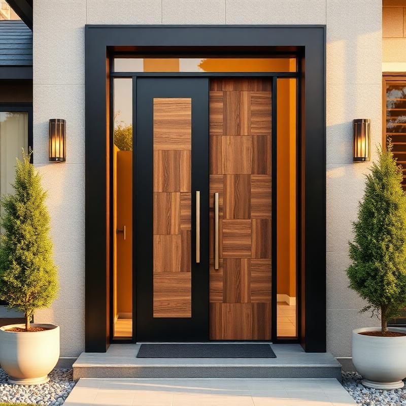 Portes décoratives alu & PVC